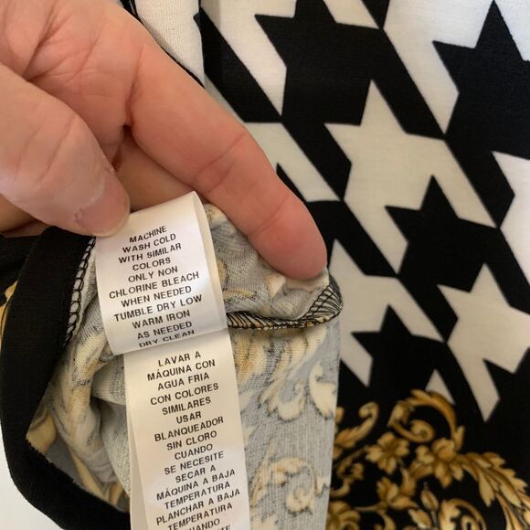 London Times NWT Houndstooth Dress Size 12 Church Office - Picture 9 of 10